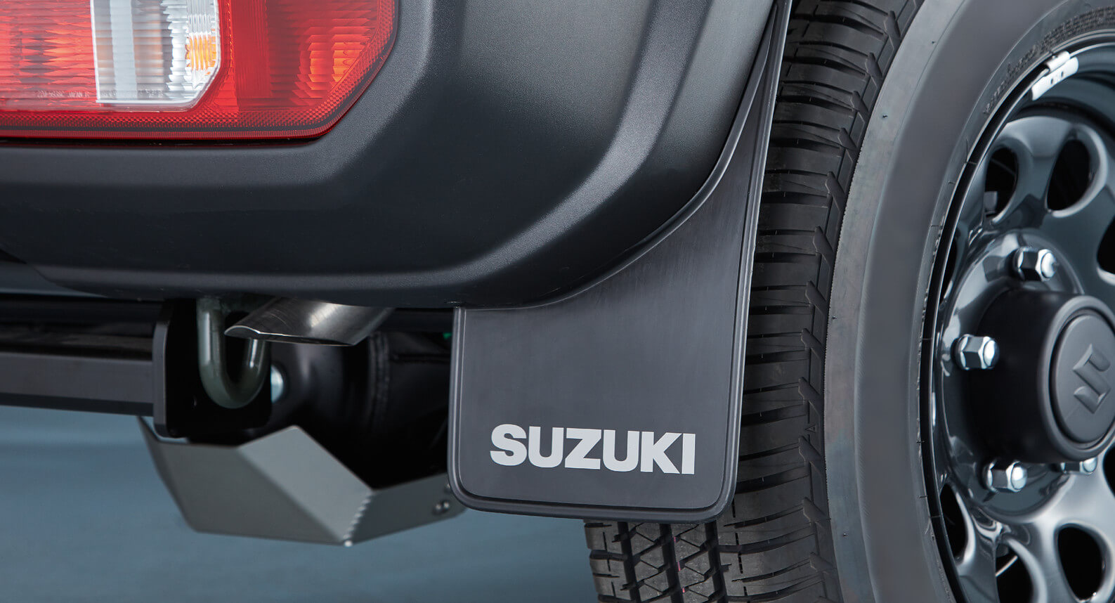 Jimny - Black Rear Mud Flap Set