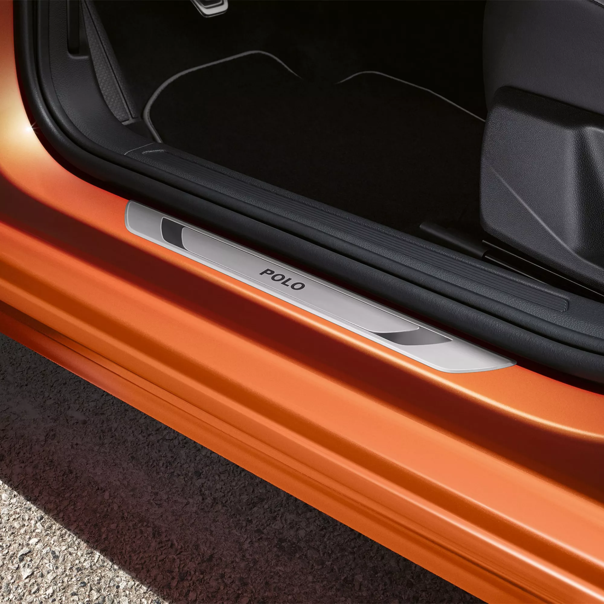 Door sill protection plate