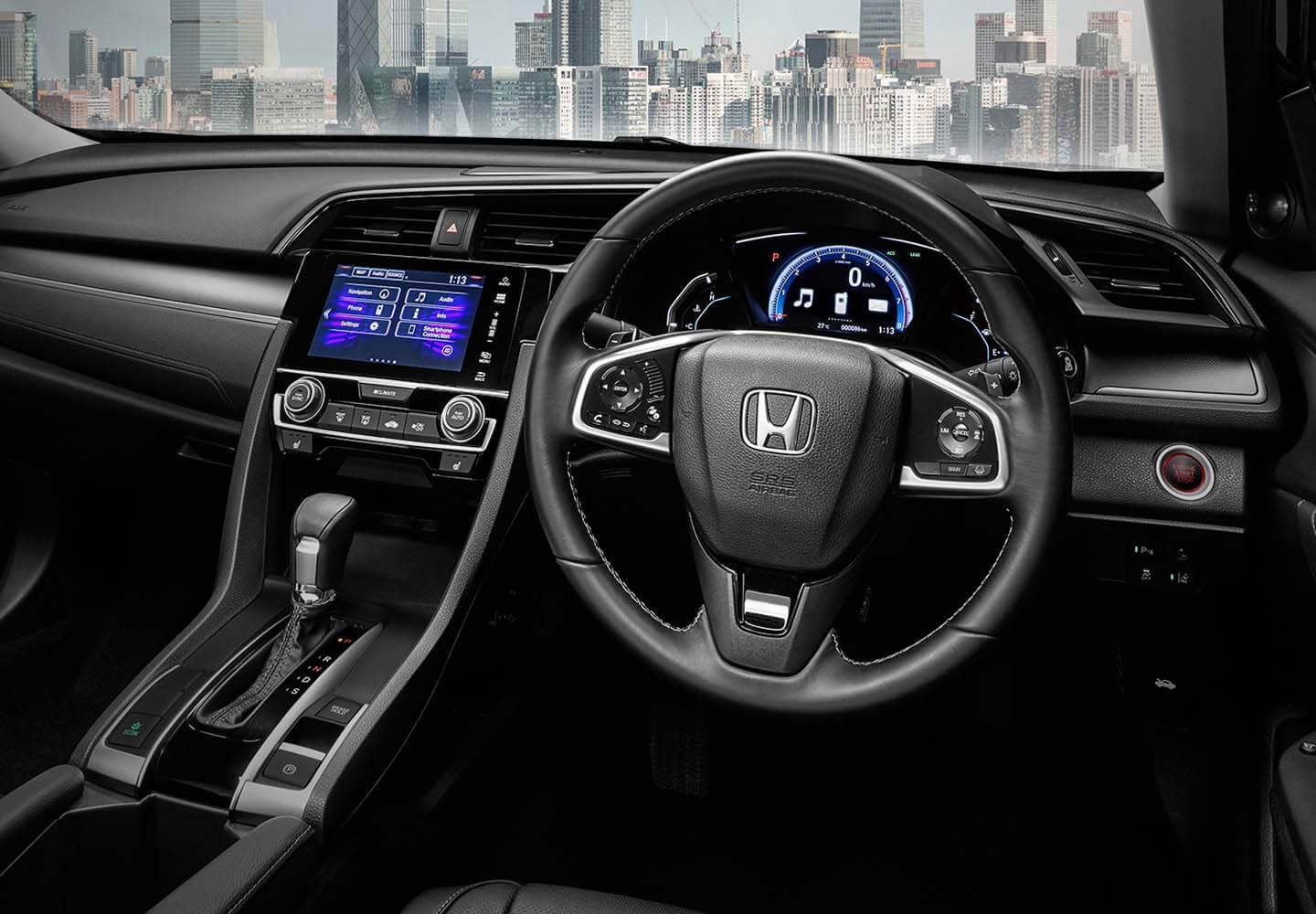 New Honda Civic Hatch Features Indooroopilly Westpoint Honda