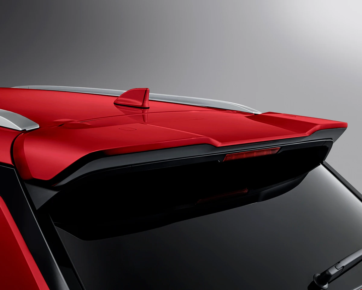 Dynamic Tailgate Spoiler, Red Diamond