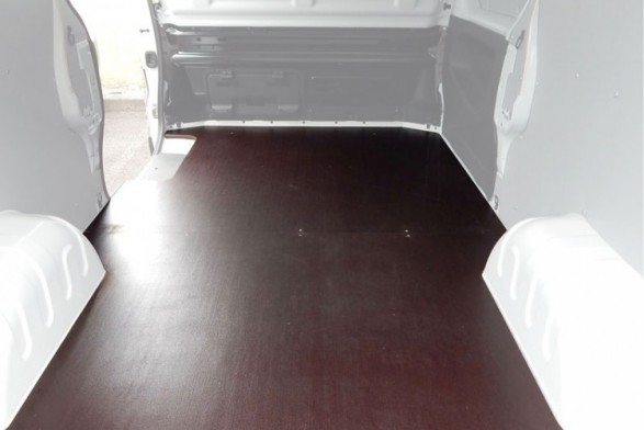 Heavy duty wood flooring - LWB - 2 sliding doors