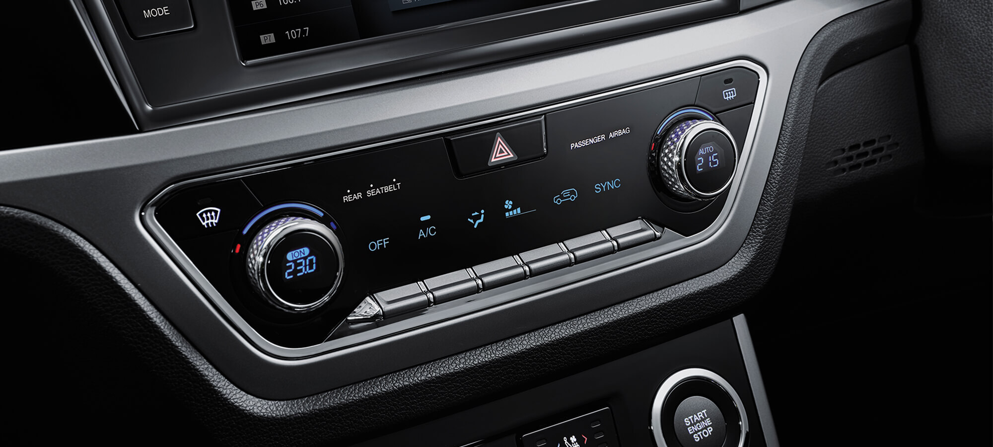 Dual zone climate control Image