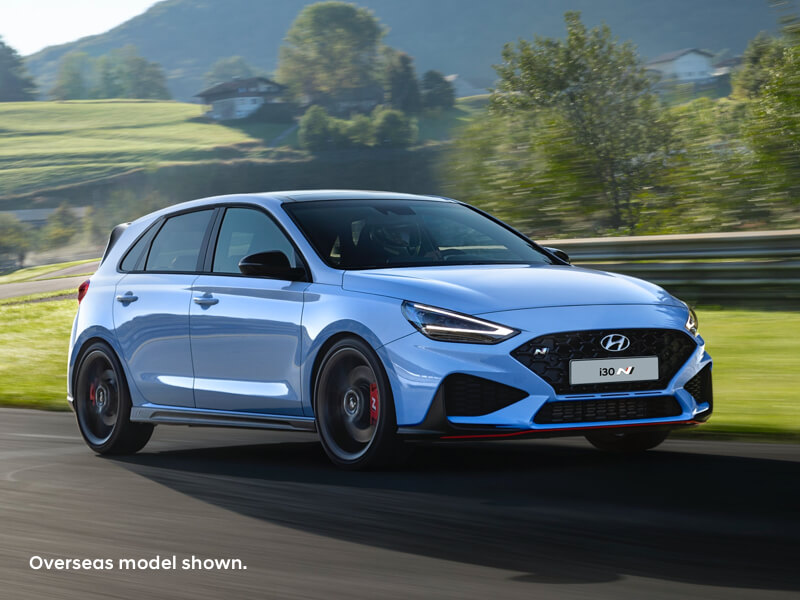 Hyundai i30 N enhanced for maximum driving fun. Image