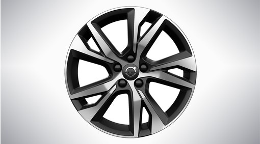 18" 5-Y Spoke Black Diamond Cut - 1106