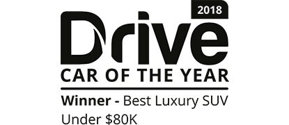 2018 Drive Car Of The Year: Winner - Best Luxury SUV Under $80K Image