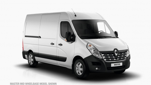 Renault MASTER Van 2018 Plate Clearance - Long Wheelbase FWD Auto