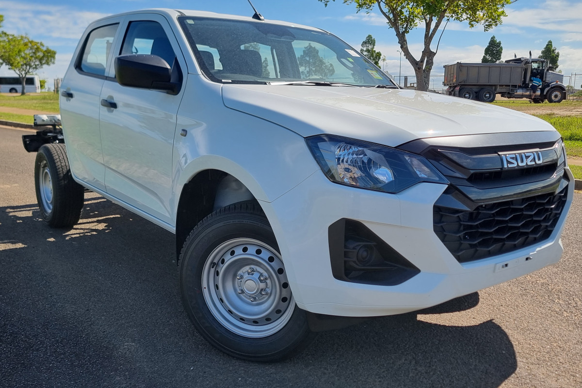 2026 MY25.5 Isuzu D-MAX RG SX High Ride Cab Chassis