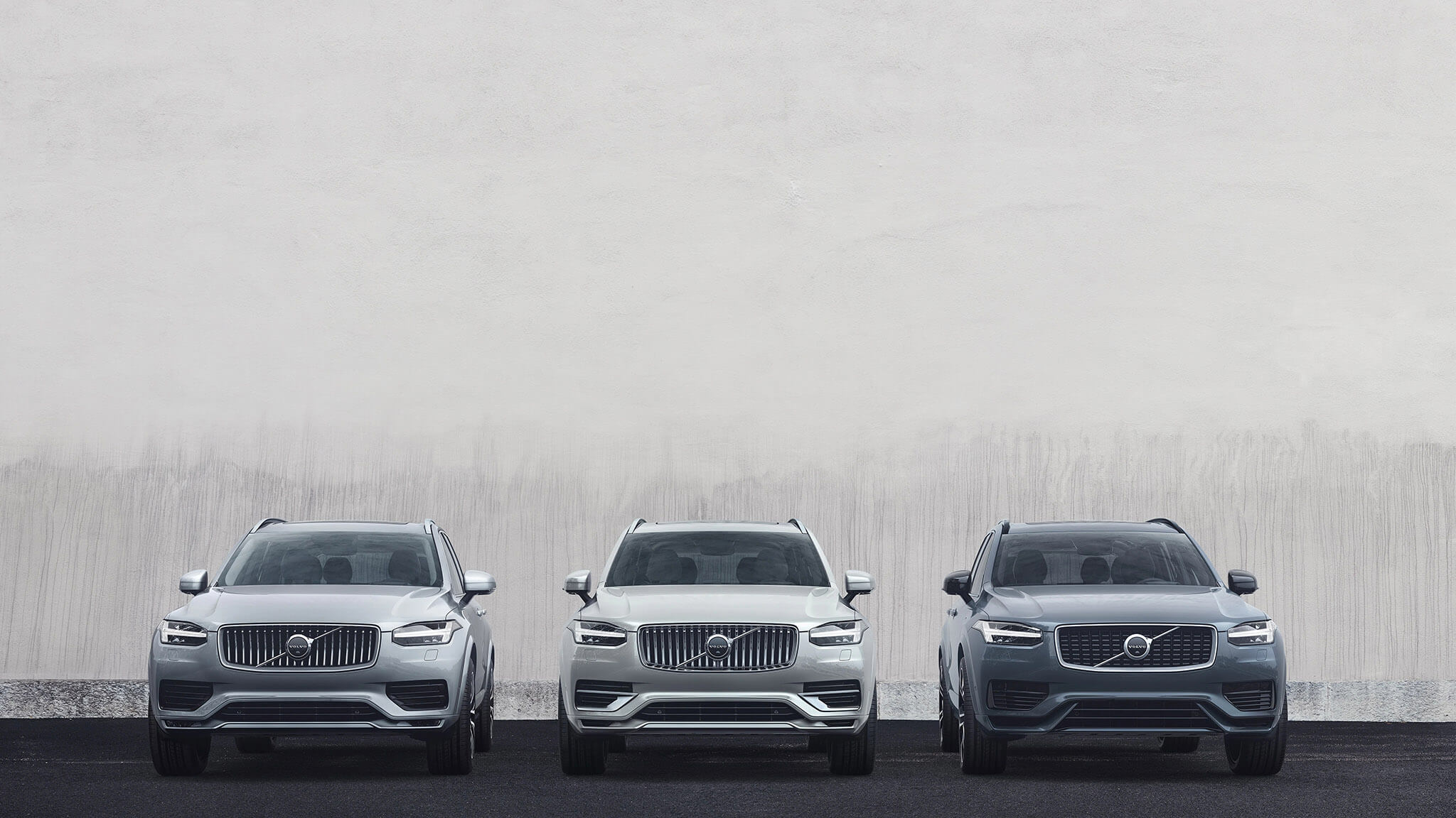 The Volvo XC90 range Image