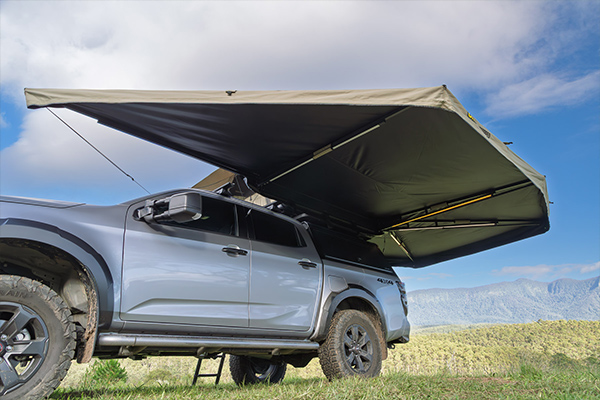 TJM'S NEW 270 FREESTANDING AWNING