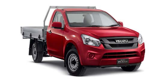 2018 Isuzu UTE D-MAX -- 4x2 SX Single Cab Chassis Low-Ride