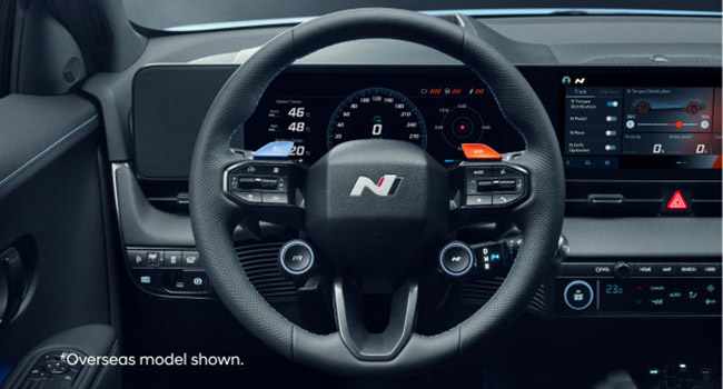 N steering wheel Image