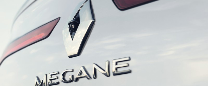 Megane Wagon Front and rear parking sensors with rear camera