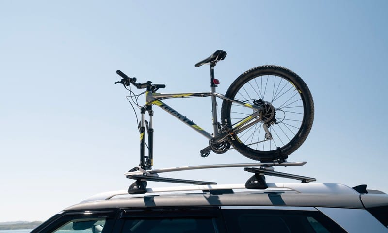 Bike carrier wheel off
