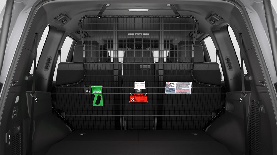Cargo Barrier - Rear position