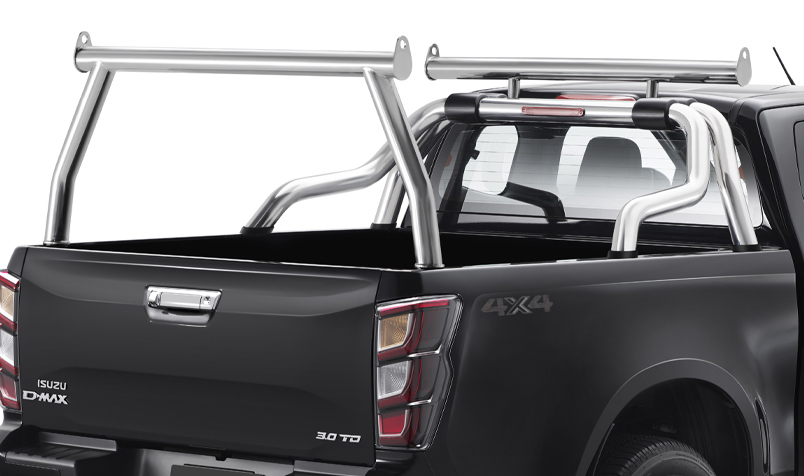 Polished Alloy Ladder Rack Kit (Sports Bar sold separately)