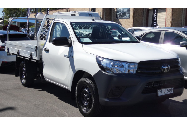 2021 Toyota HiLux TGN121R WORKMATE 4X2 Cab Chassis