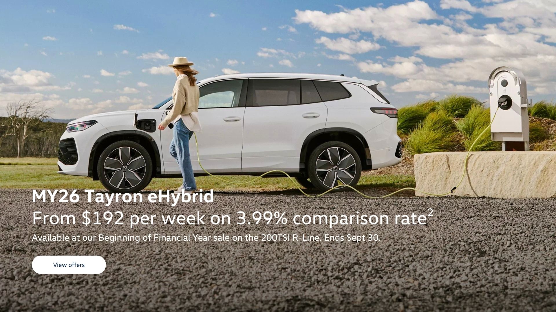 From $192 per week on 3.99 comparison rate2 Available at our Beginning of Financial Year sale on the 200TSI R-Line. Ends Sept 30.