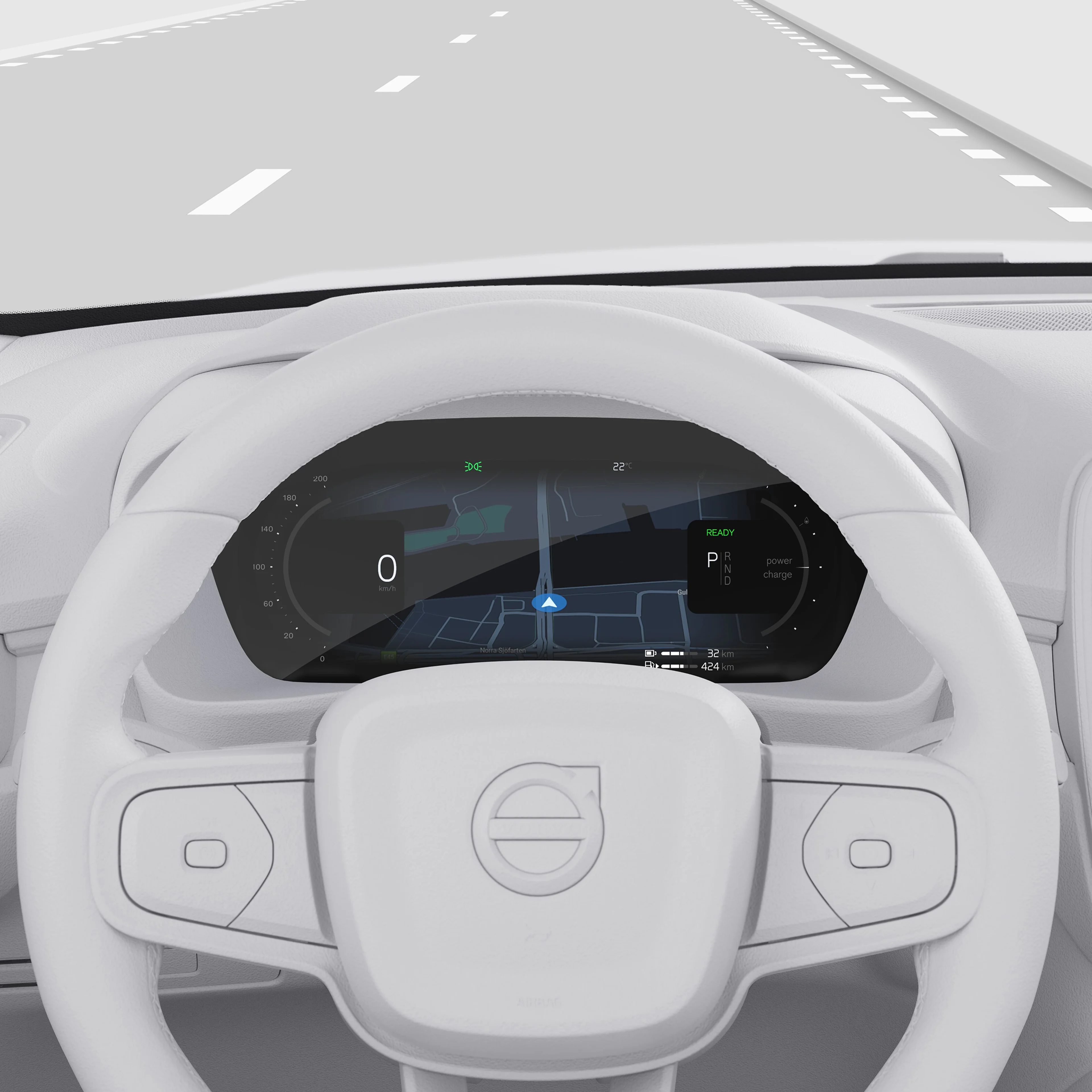 12.3-inch driver display Image