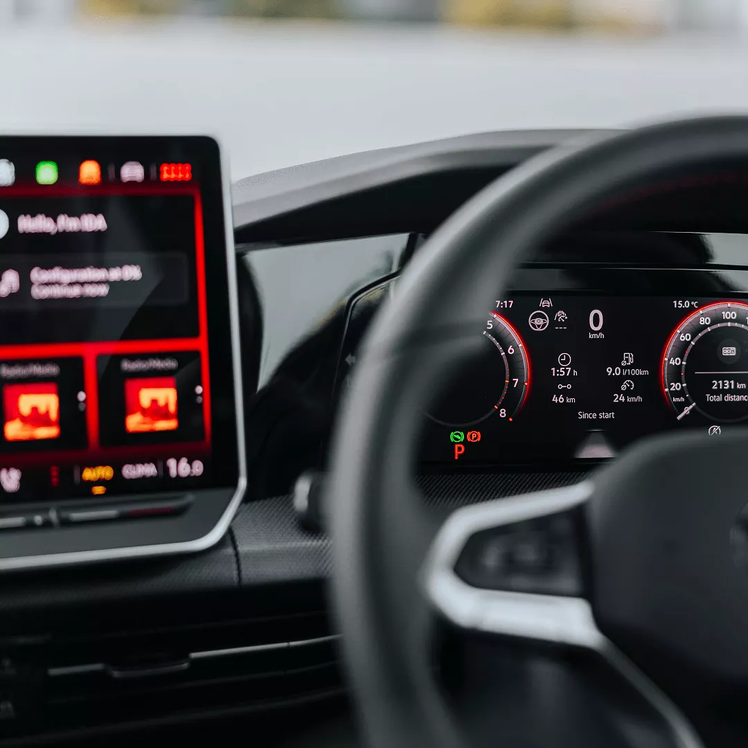 Voice assistant Infotainment system Image
