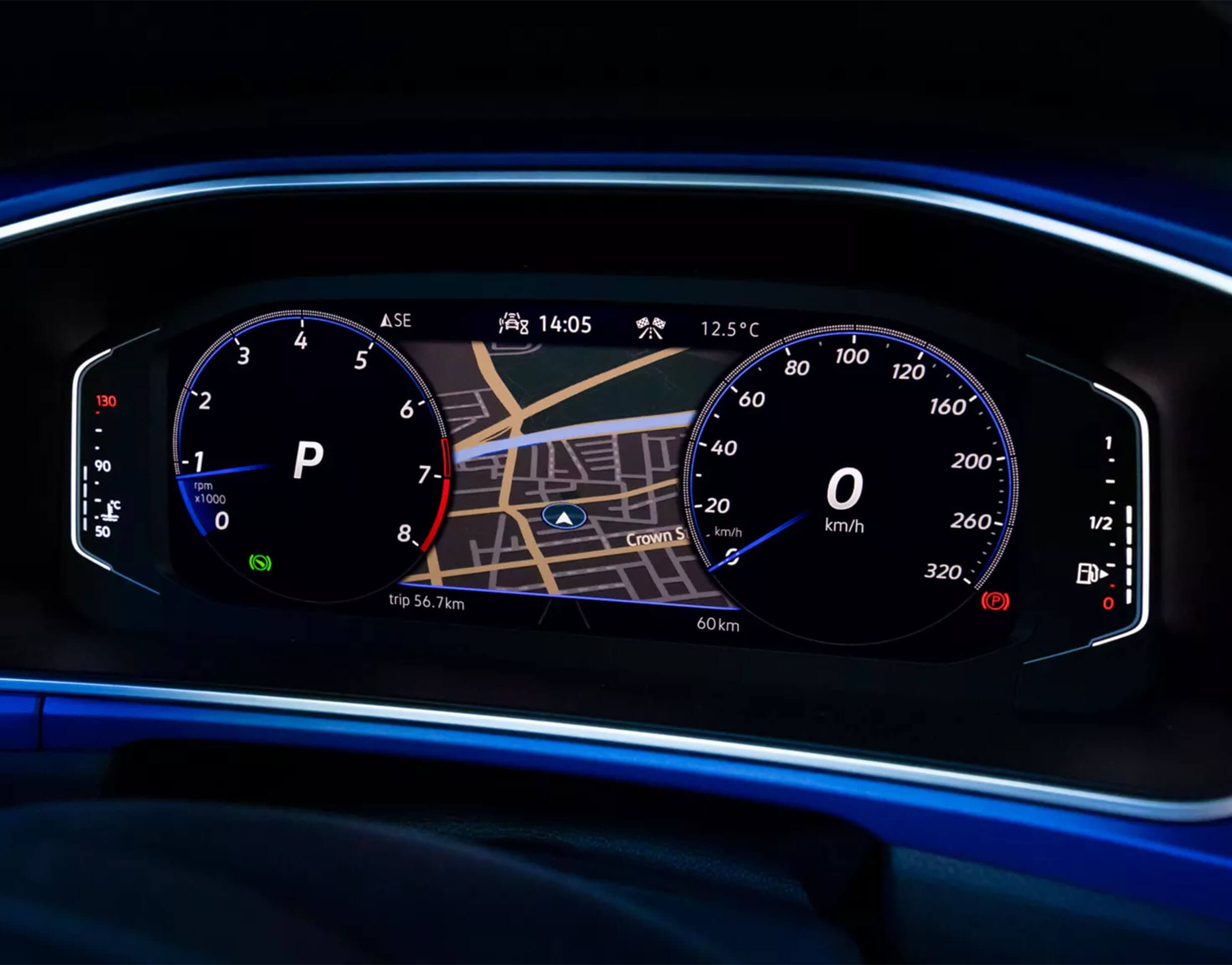 Driving information never looked this good Digital Cockpit Image