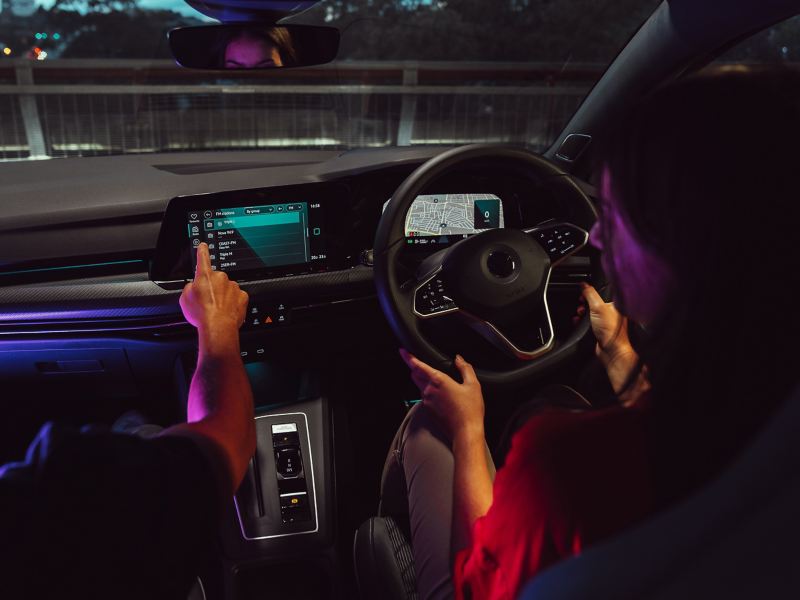 Touch controls, escaping your everyday has never been easier. Innovision Cockpit Image