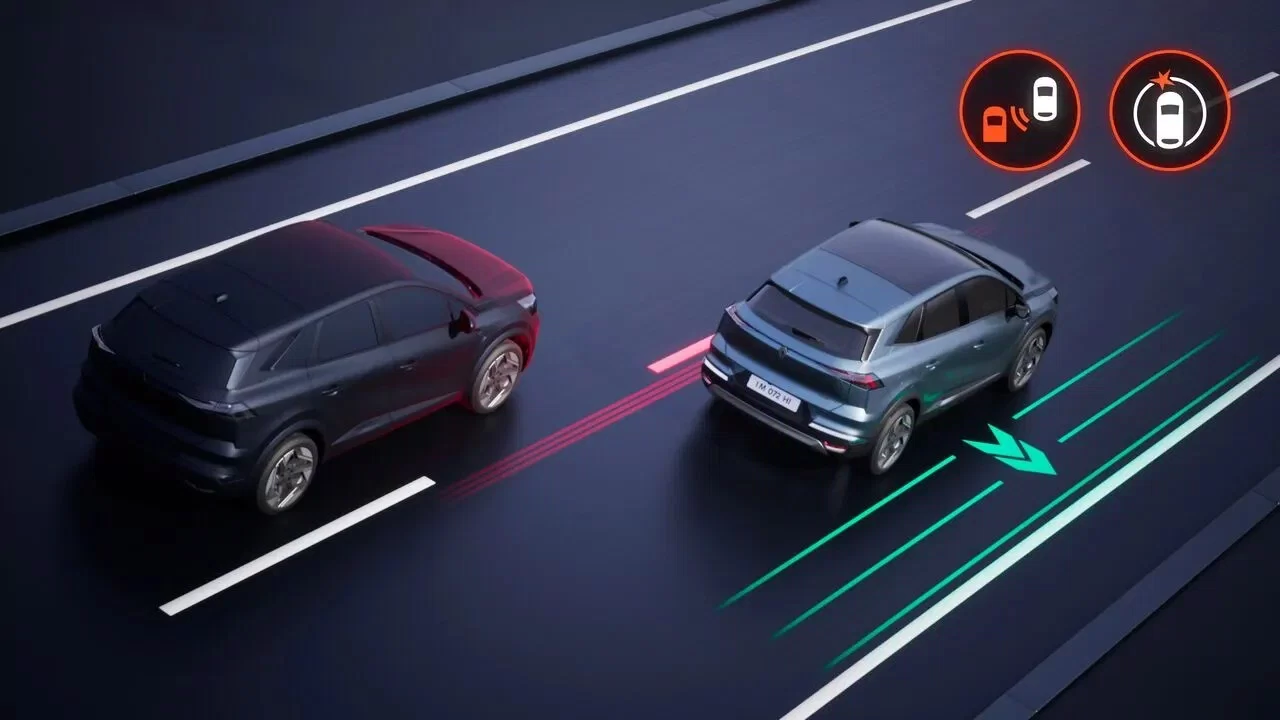 rear detection with emergency trajectory correction# Image
