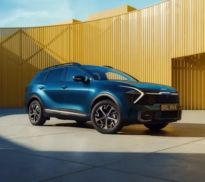 The Sportage Hybrid. Image