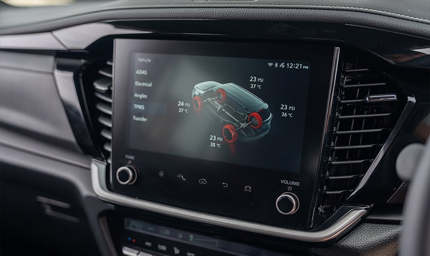 Tyre Pressure Monitoring System (TPMS) Image