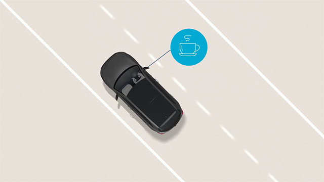 Driver Attention Warning (DAW). Image