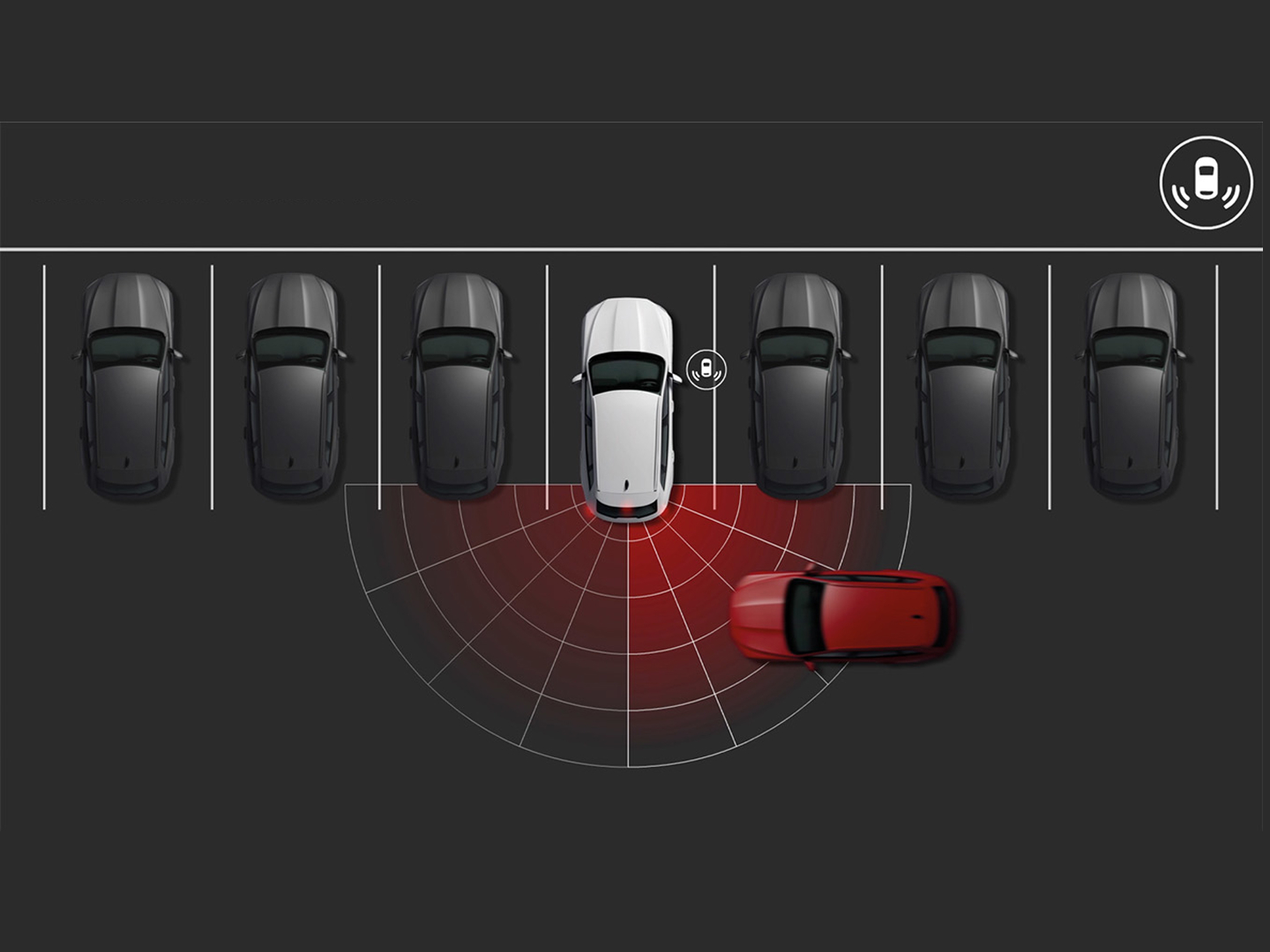 Rear Cross Traffic Alert Image