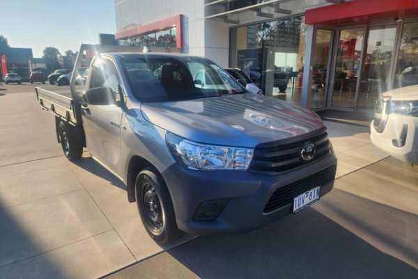 2021 Toyota HiLux TGN121R WorkMate Single Cab Chassis