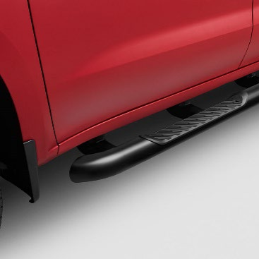 Black Round Side Steps