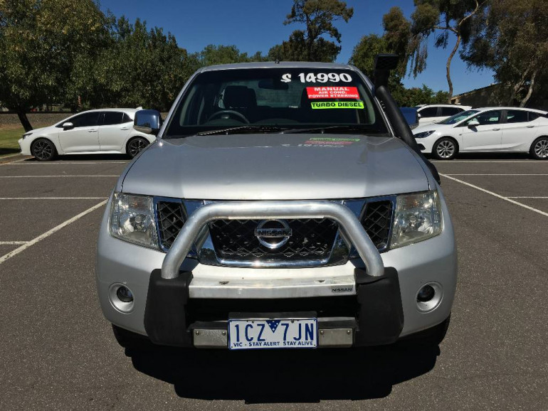 2010 nissan navara st d40 manual 4x4 dual cab