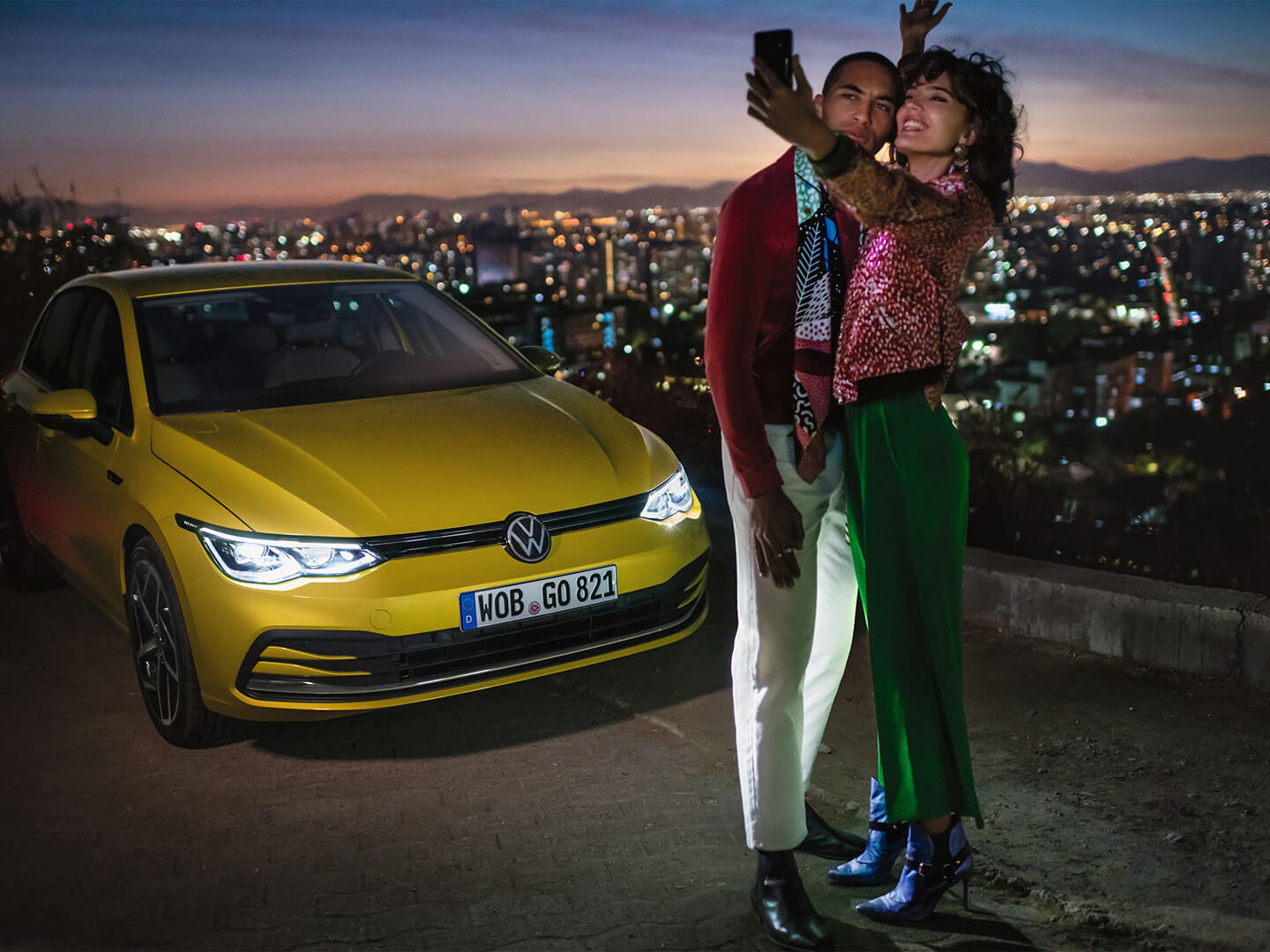 The future looks bright Lights Image