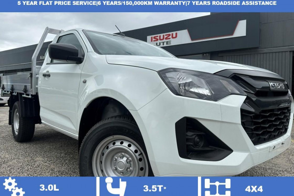 2026 MY25.5 Isuzu D-MAX RG SX Cab Chassis Image 1