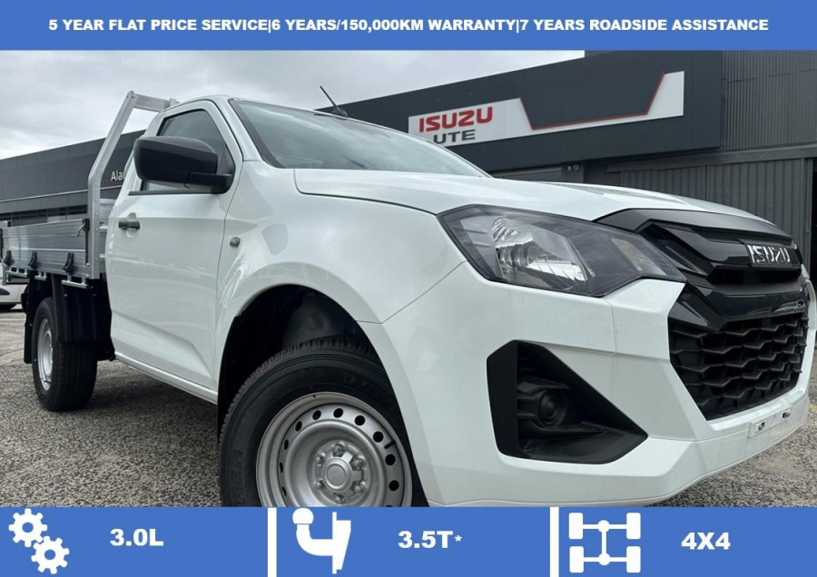 2026 MY25.5 Isuzu D-MAX RG SX Cab Chassis Image 1