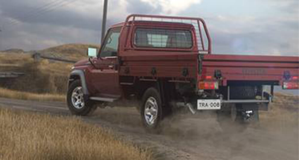 LandCruiser 70 Stability and traction control