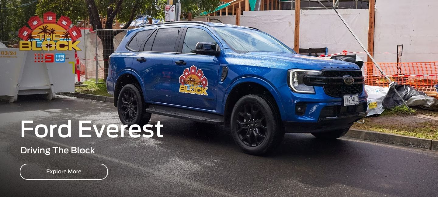 Ford Everest. Driving The Block.