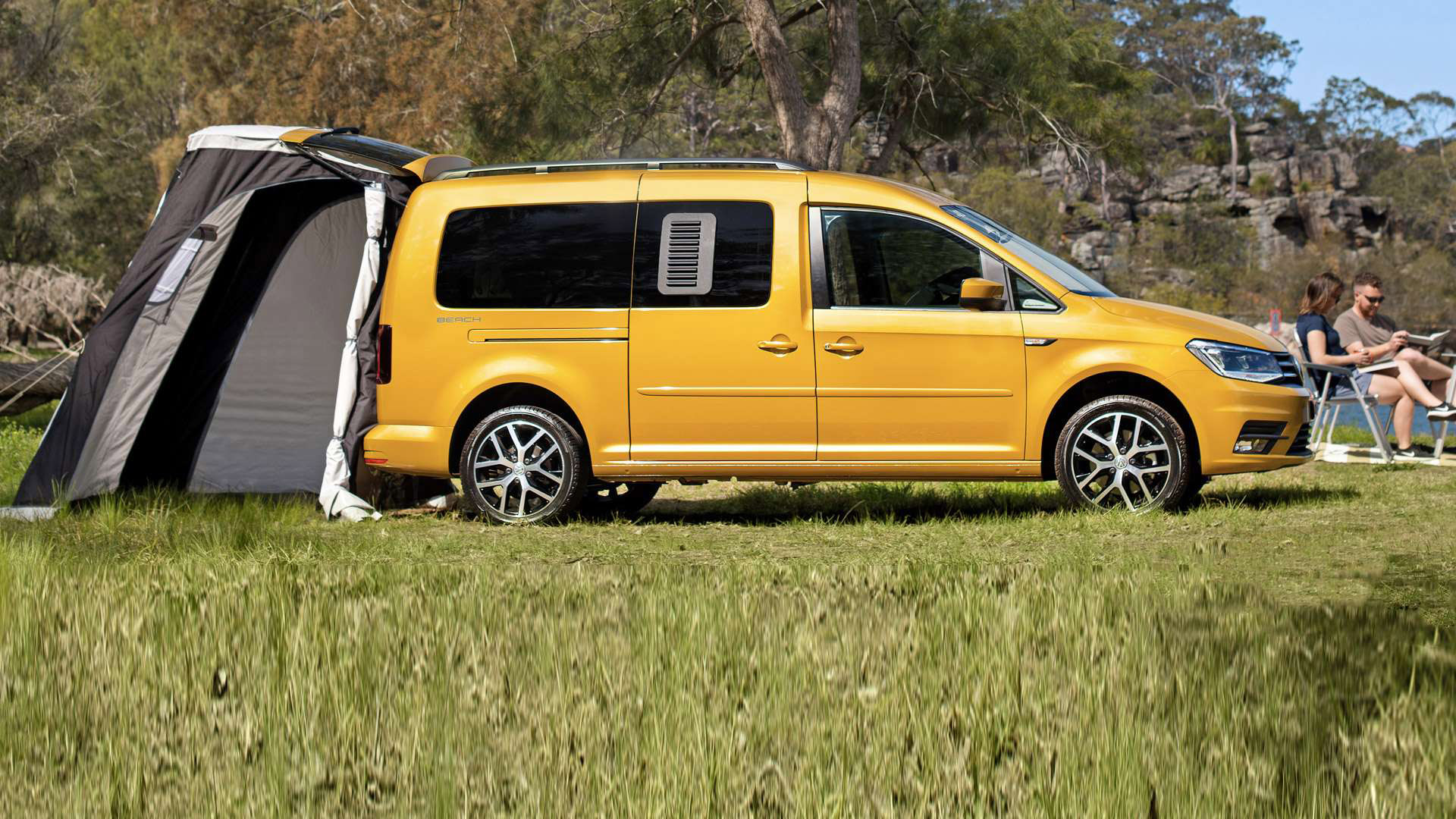 A lot goes into a Volkswagen Caddy. Image