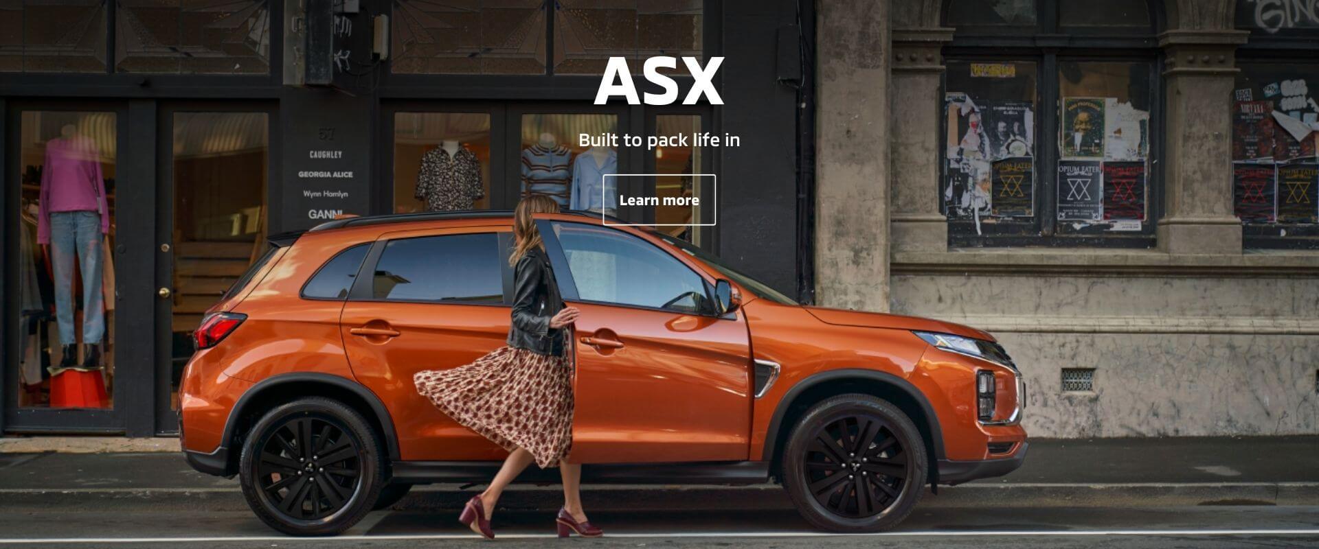 ASX. Built to pack life in. Learn more.