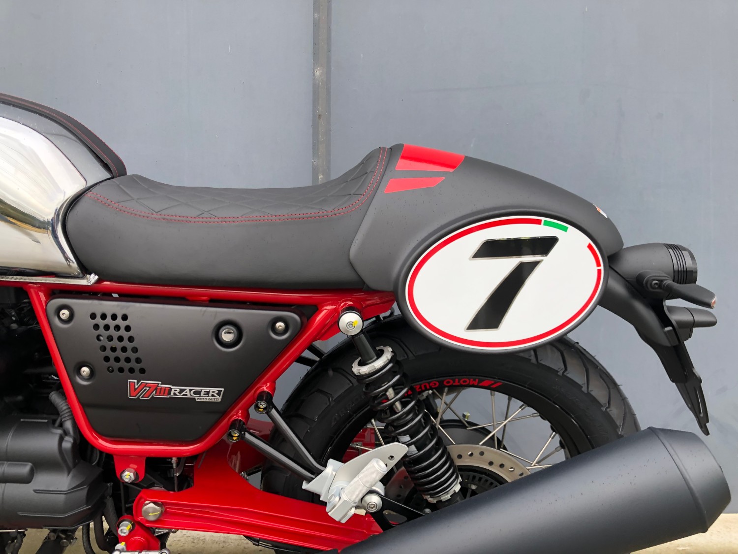2020 Moto Guzzi V7 Racer III 10th Ann Motorcycle Image 16