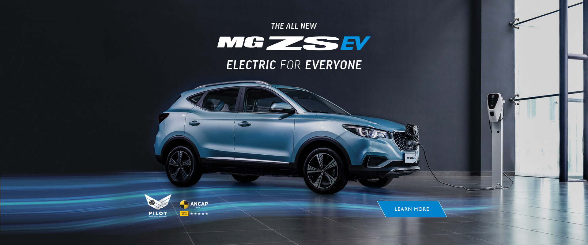 The new MG ZS EV. Electric for Everyone.