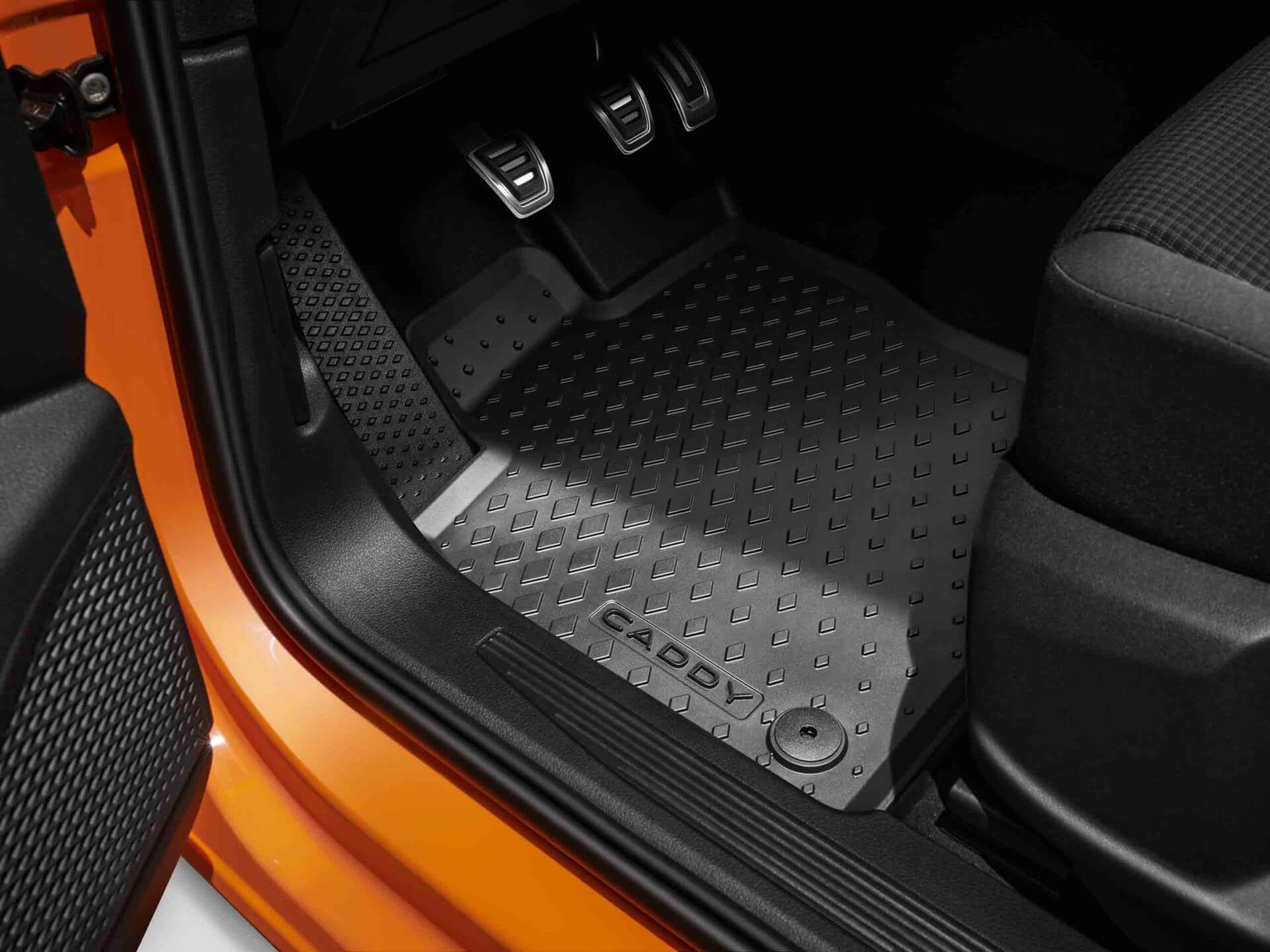 All-weather rubber floor mats