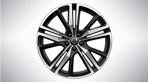 19" 5-Triple Spoke Matt Black Diamond Cut - 1042