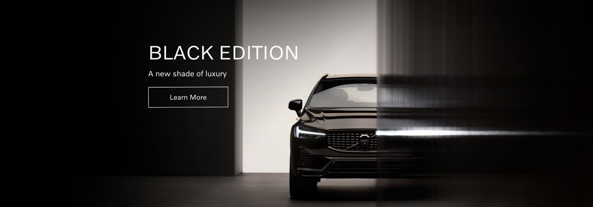 Volvo Black Edition - A new shade of luxury.