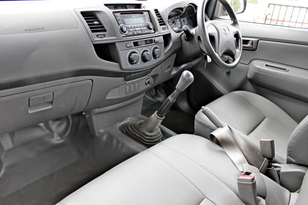 2012 Toyota HiLux TGN16R  Workmate Cab chassis - single cab