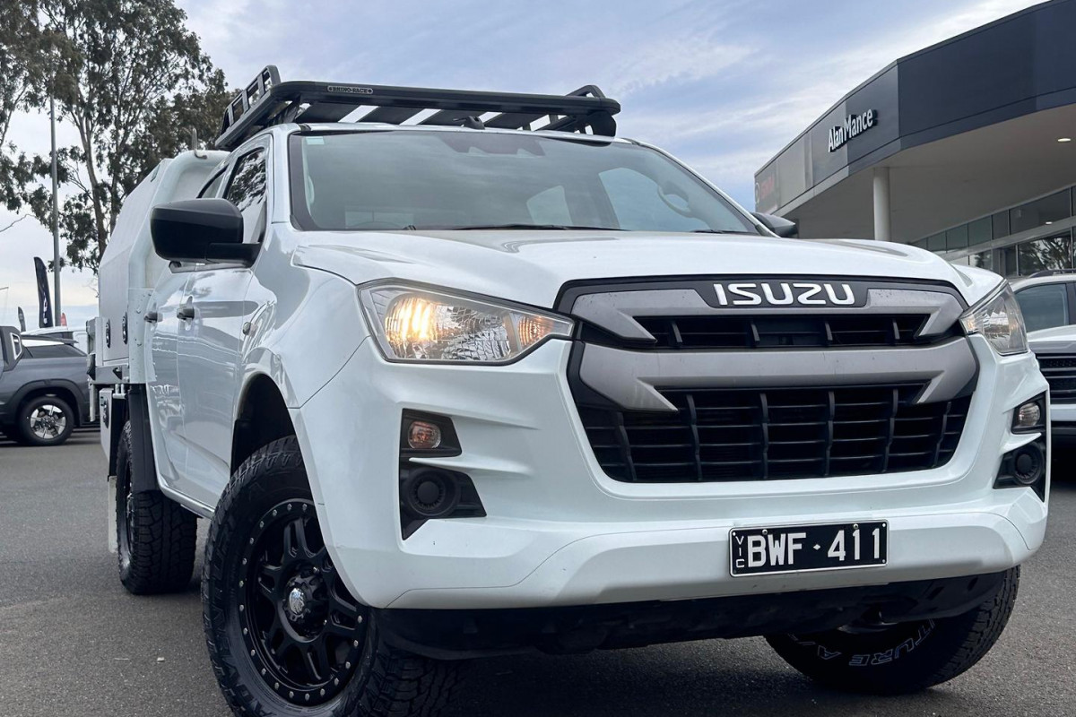 2022 Isuzu D-MAX RG SX High Ride Cab Chassis
