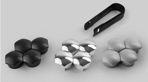 Locking wheel bolts and caps for locking wheel bolts