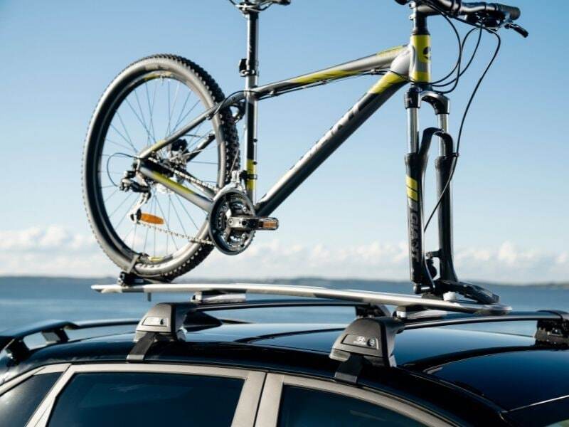 Bike carrier wheel off