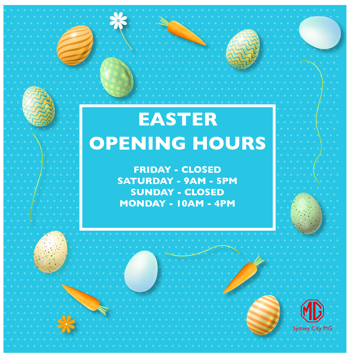 Easter Opening Hours